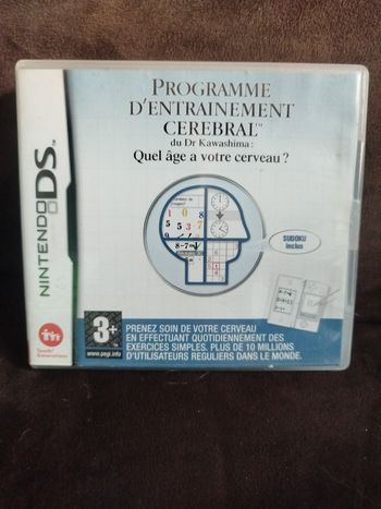 Programme d'entrainement cérébral du Dr Kawashima - Nintendo DS - complet