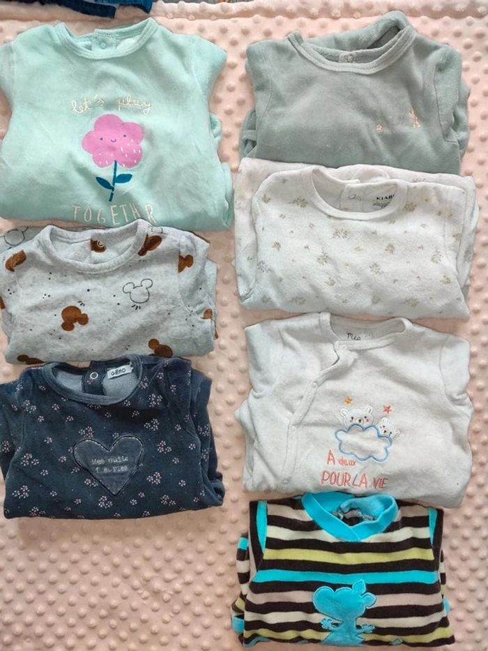 Pyjama 12 mois - lot 16 pyjamas - photo numéro 5