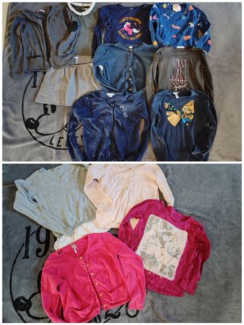 Lot vêtements fille 8 ans