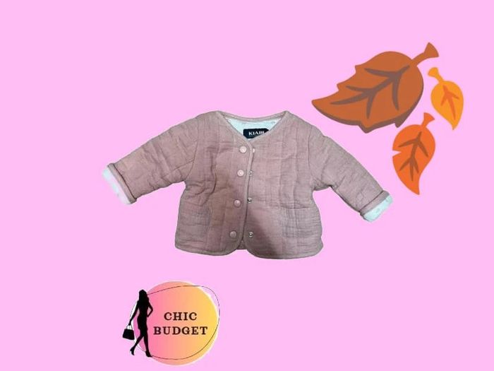 veste kiabi rose taille 3 mois