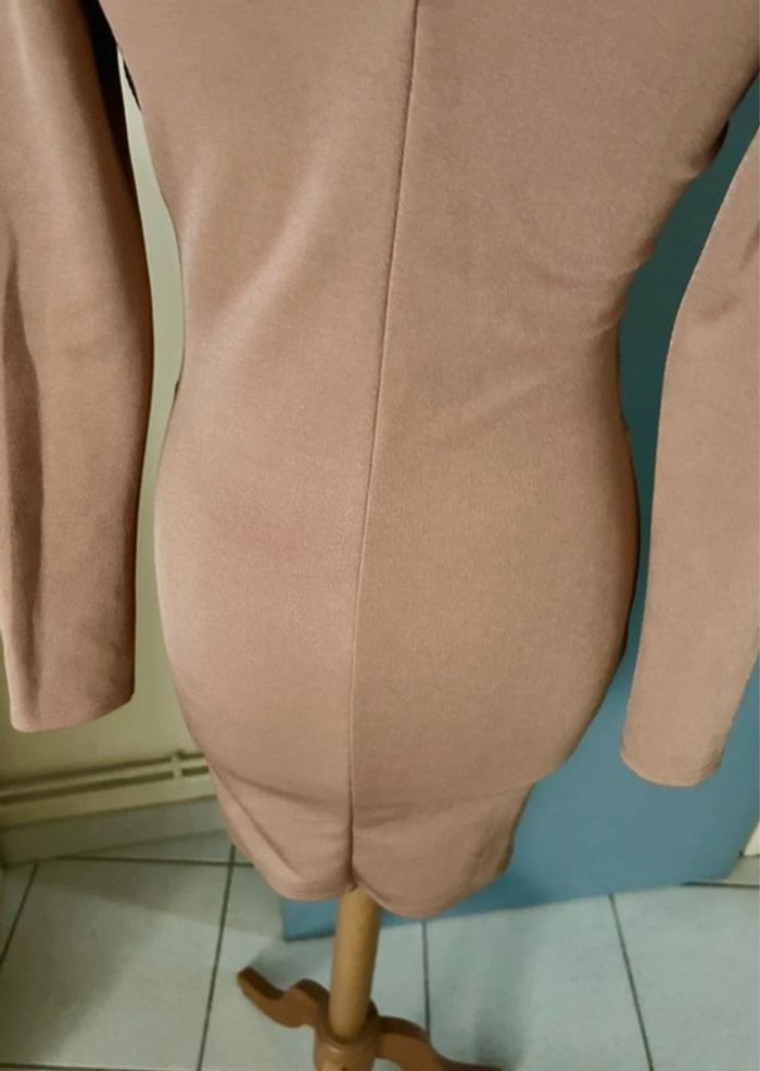 Robe chic à manches longues, rose poudrée, Boohoo - photo numéro 13