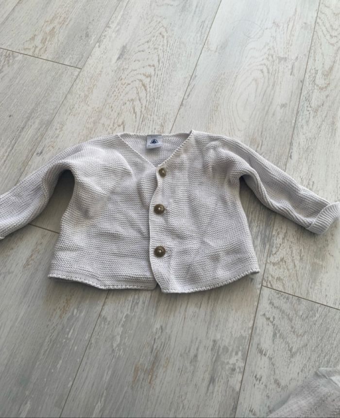 Gilet petit bateau 6 mois