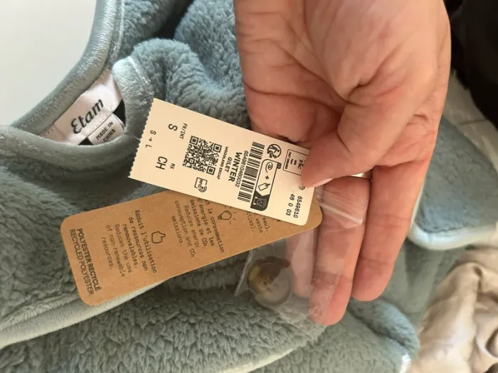 Étam, gilet sans manches gris, vert, taille S Neuf avec étiquette - photo numéro 6