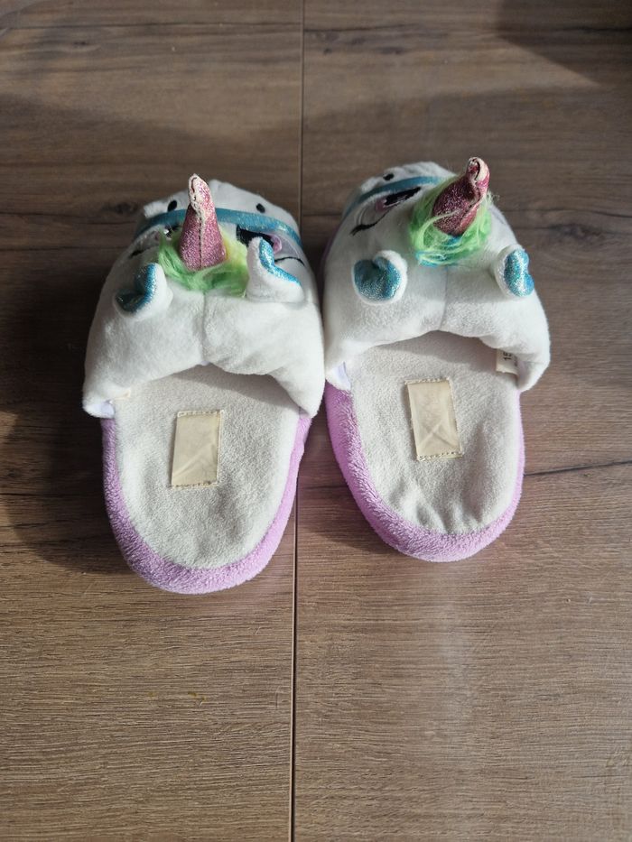 Chaussons licorne 26-28 - photo numéro 3