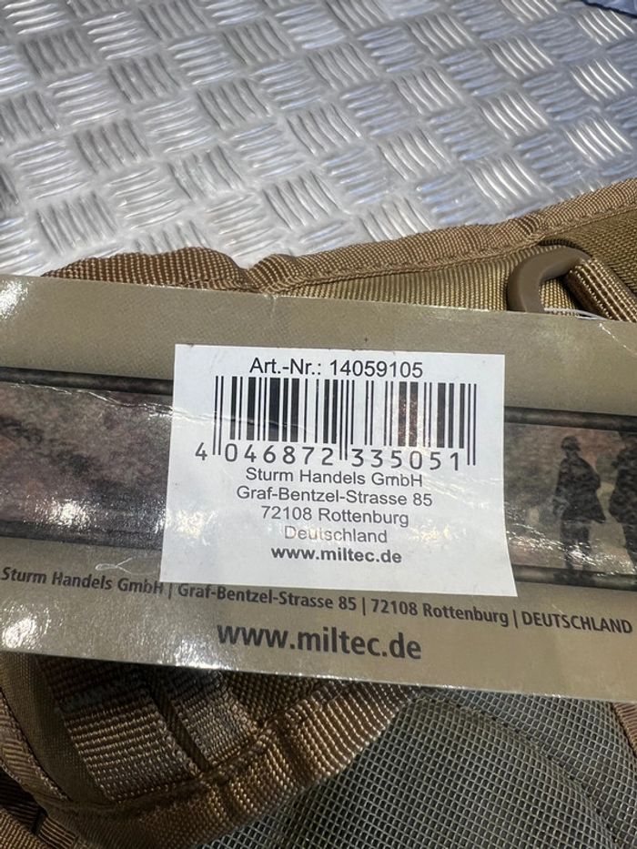 sac a dos tactique bandouliere an 10 litres mil-tec 14059105 - photo numéro 4