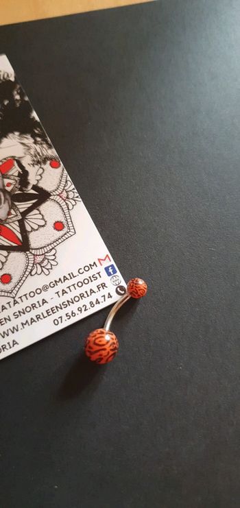 Piercing nombril neuf