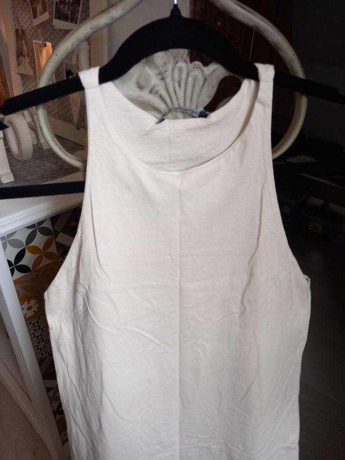 Longue robe matière sweat mi saison - photo numéro 2