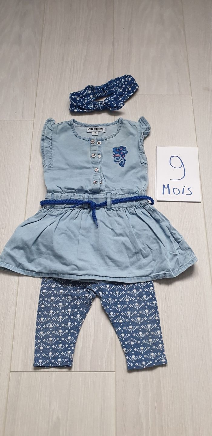 Ensemble robe 9 mois