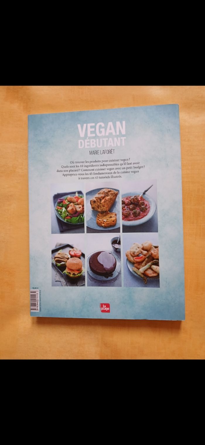 livre recette vegan débutant Marie Laforet - photo numéro 2