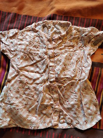 Blouse légère imprimée – Taille 86 cm