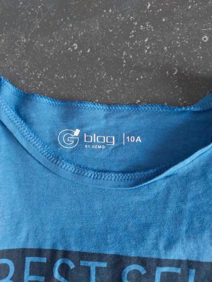 Lot de 3 tee shirt gemo 10 ans - photo numéro 3