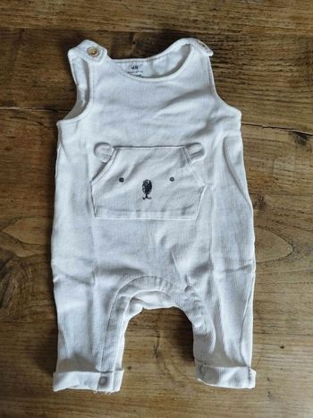 Salopette ourson