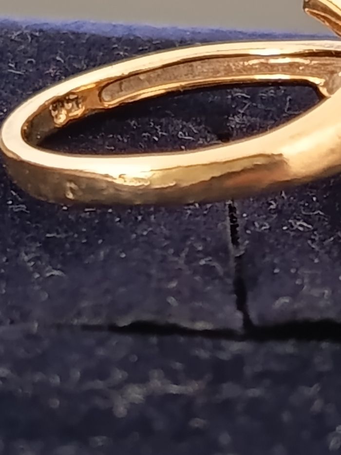 Bague plaqué or. - photo numéro 6