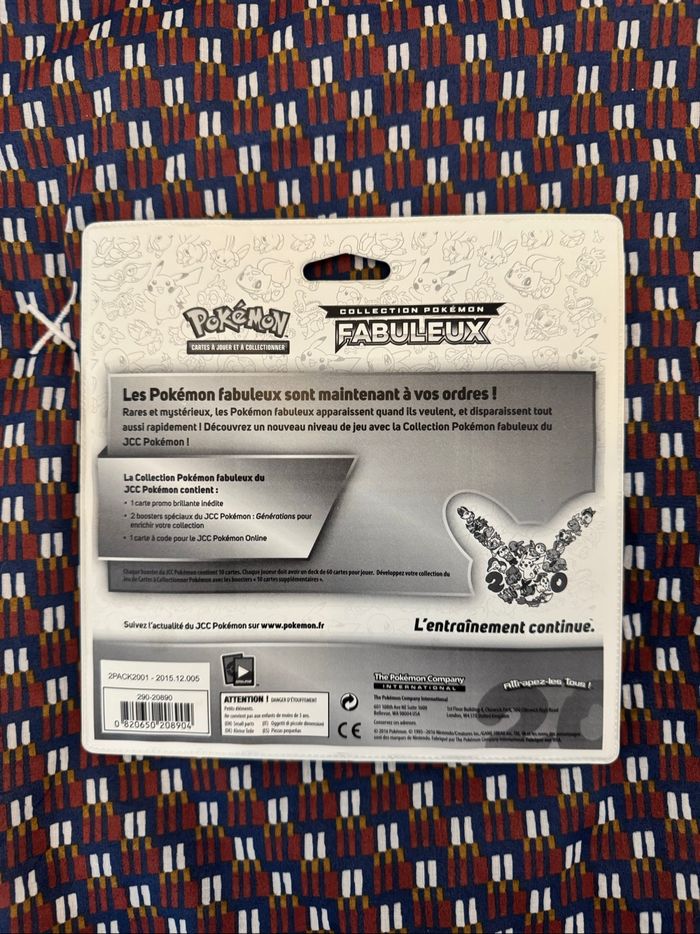 Duo Pack rare Pokémon Fabuleux (Générations) - photo numéro 2