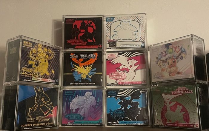 2 protections acrylique pour etb pokemon