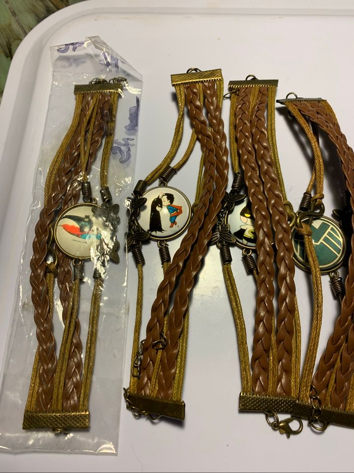 Lot bracelets Batman - photo numéro 7
