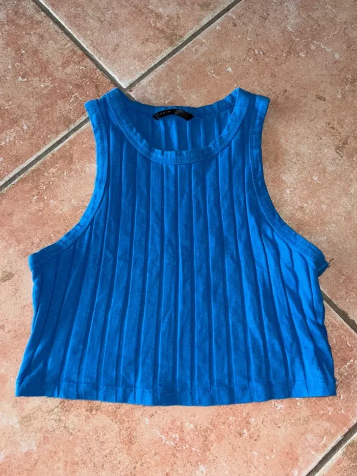 Débardeur Shein bleu