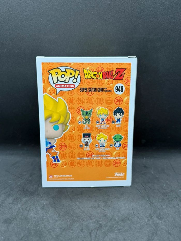 Funko pop dragon ball z super saiyan goku 948 FYE Exclusive Glow - photo numéro 4