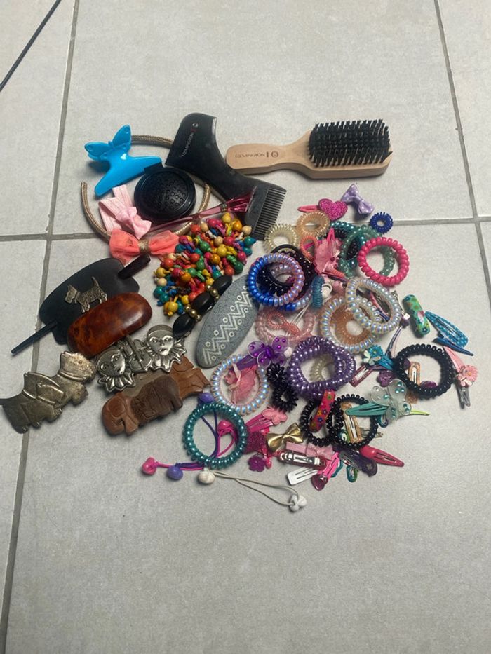 Lot accessoires cheveux