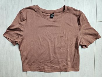 Tee shirt fille marron shein taille S