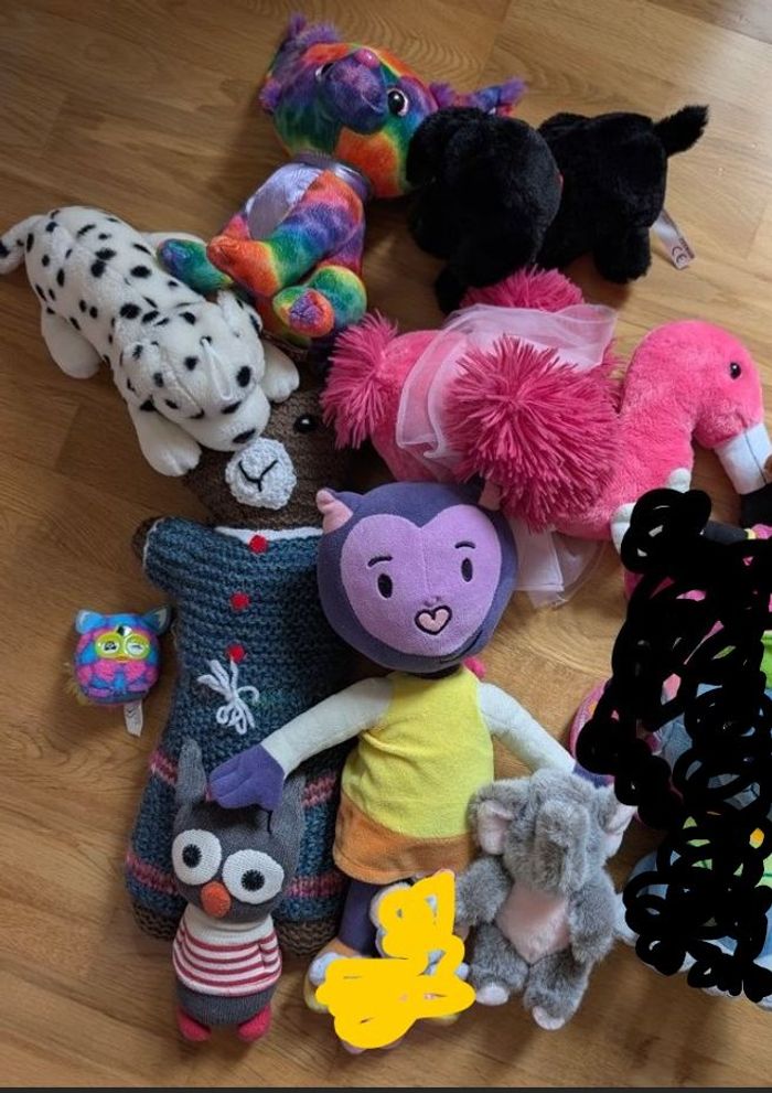 Lot de peluches