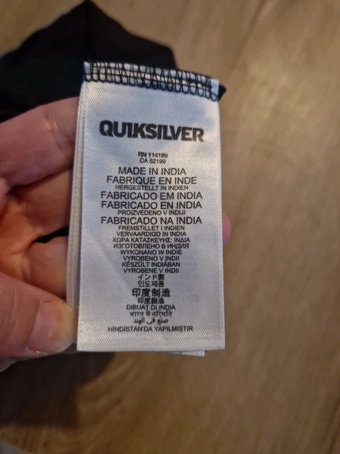 Tee shirt quiksilver - photo numéro 6
