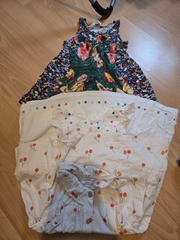 Lot de 4 robes d'été 18-24 mois