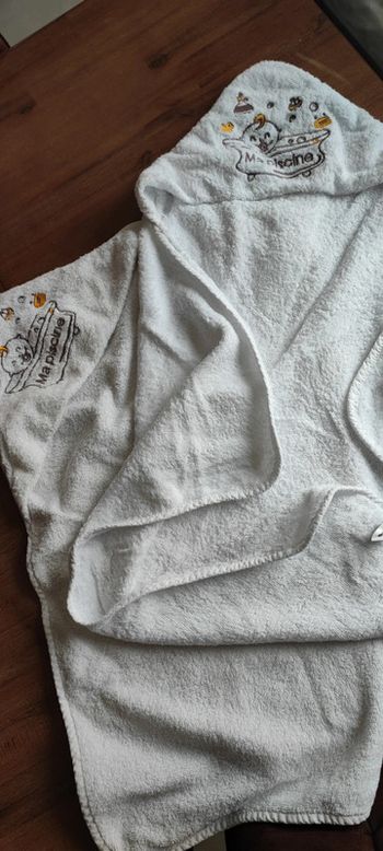 Lot de 2 sorties de bain 60×60cms