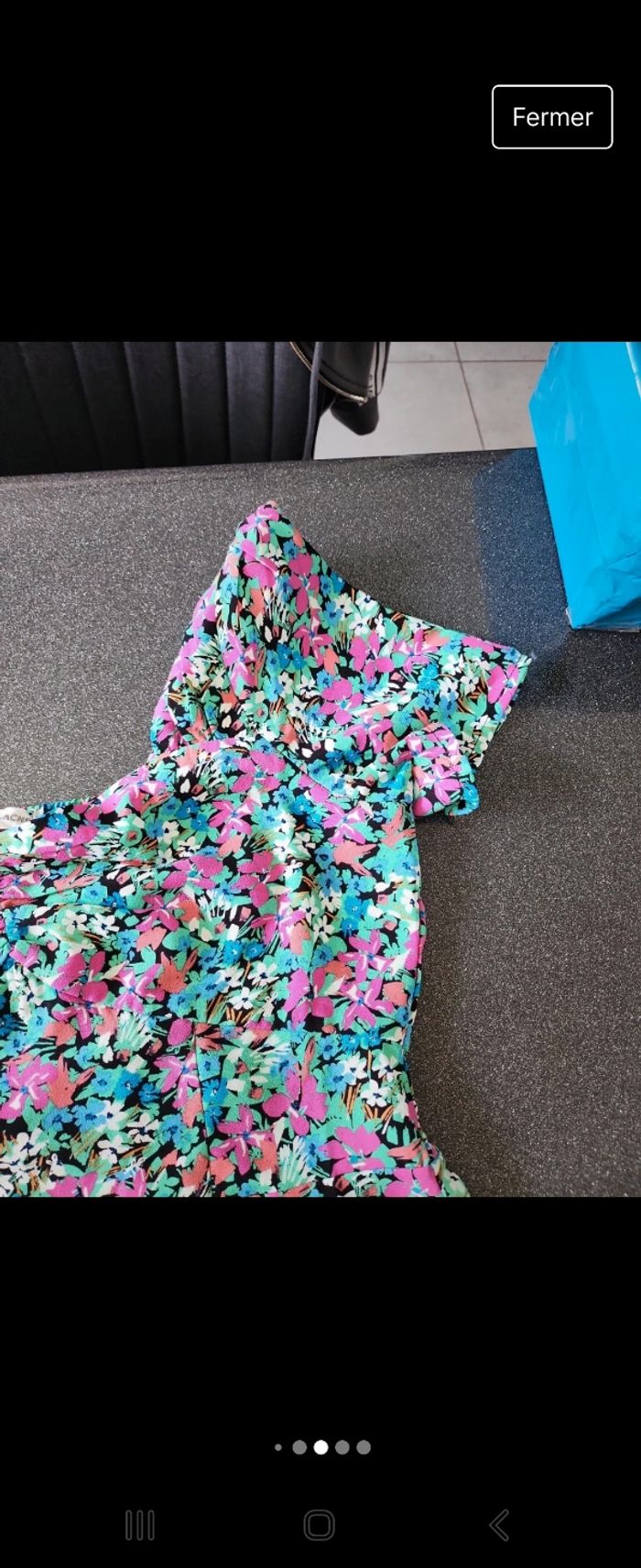 Robe fleurie Cache cache - photo numéro 4