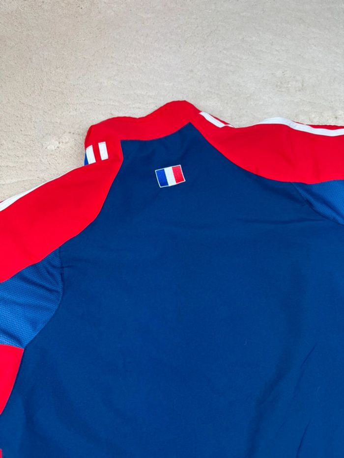 Veste de Survêtement Track Jacket Adidas Vintage Équipe de France Euro 2004 Taille M - photo numéro 9
