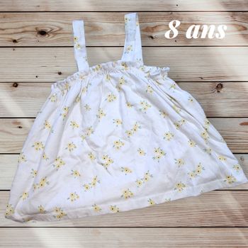 Débardeur avec fleurs