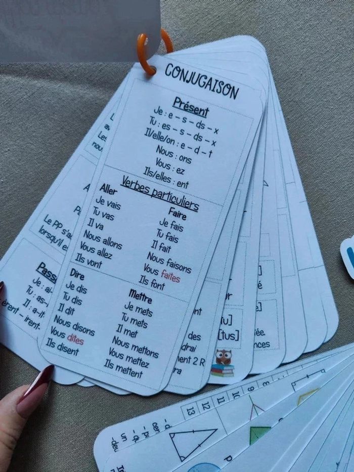 Lot de 2 Mémos Maths et Français - photo numéro 2