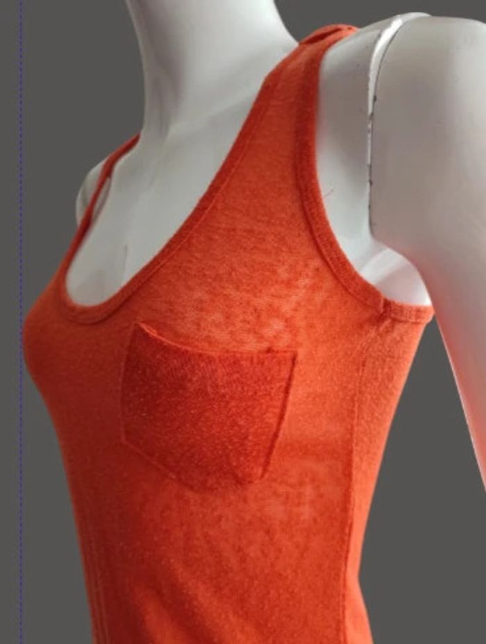 Débardeur orange - photo numéro 4
