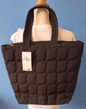 Grand sac fourre tout matelassé, imperméable