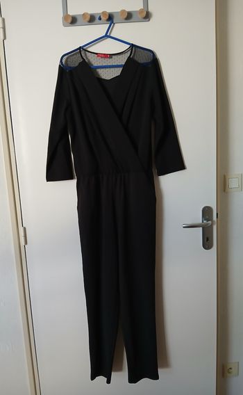 Combinaison pantalon élégante noir