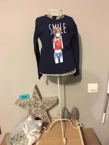 T-shirt ML fille 5 ans