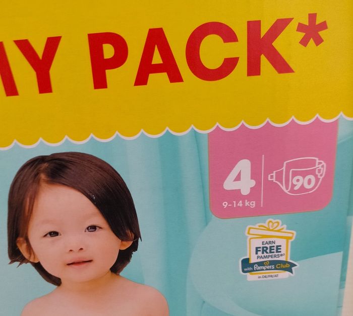Lot couches Pampers premium taille 4 - photo numéro 2
