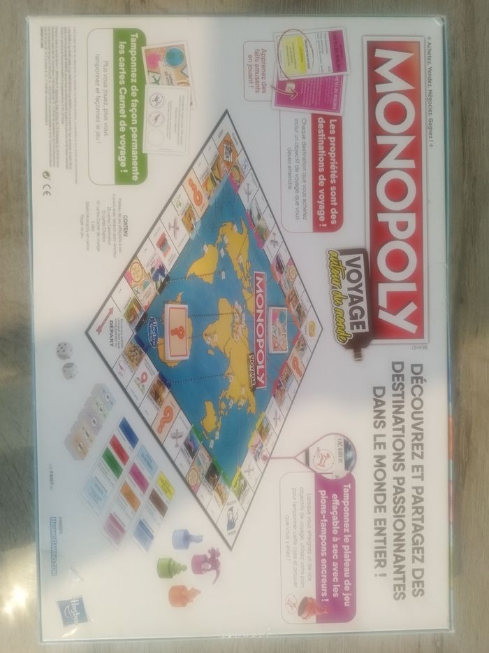 Monopoly voyage autour du monde - photo numéro 2