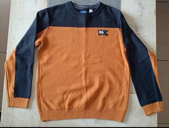 Pull bicolore