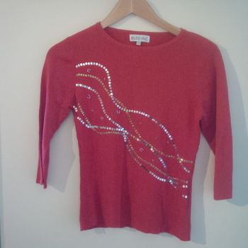 Haut Rouge avec Brillant S/M