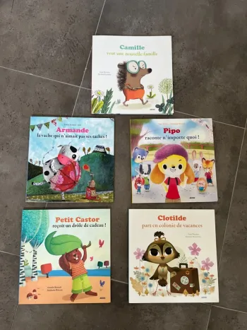 Auzou - lot de 5 livres collection mes petits album