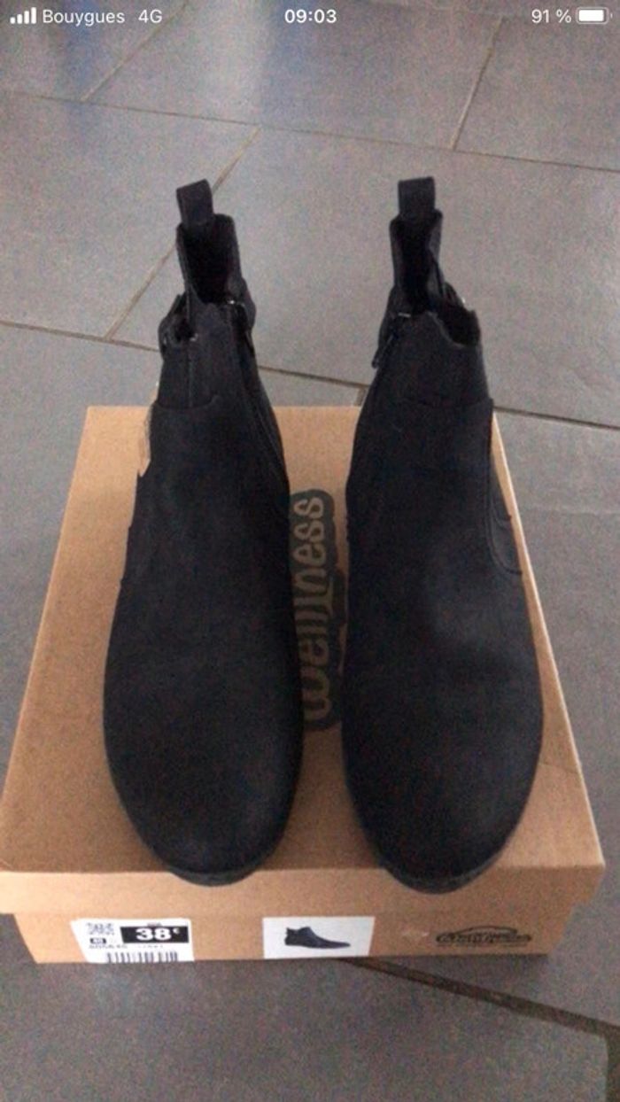 Bottines noires neuve - photo numéro 3