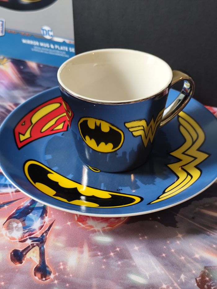 Mug Mirror + sous Mug justice league - photo numéro 4