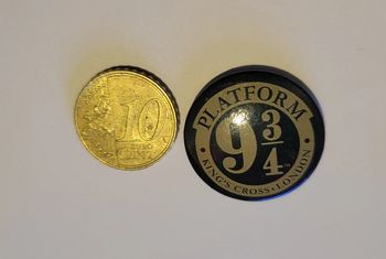 Badge Platform 9 3/4 Harry Potter