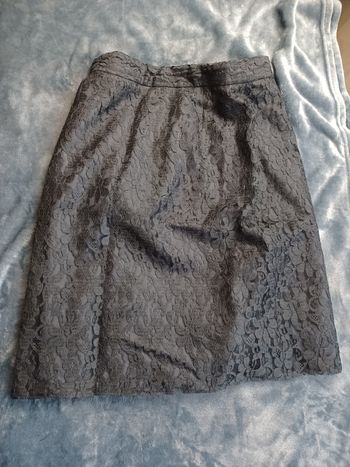 Jupe dentelle noire 40