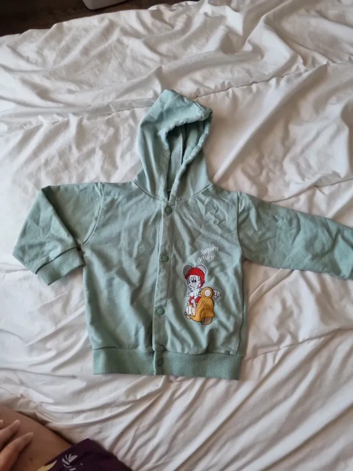 Veste sweat 86cm