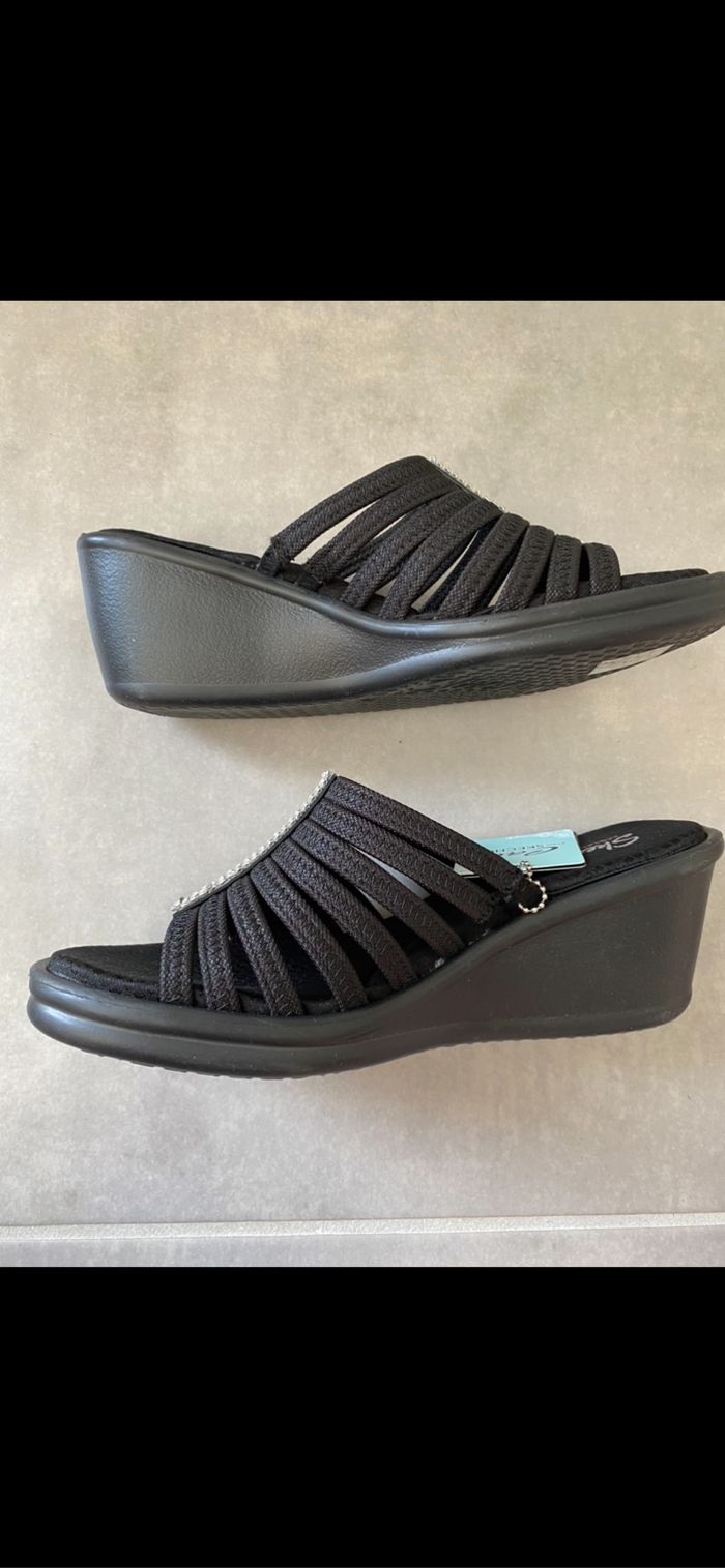 Chaussures Sandales femme Skechers Taille 40 - photo numéro 9