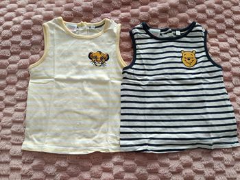 Lot 2 débardeur Disney 18m neuf