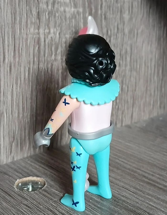 Playmobil bleu femme - photo numéro 2