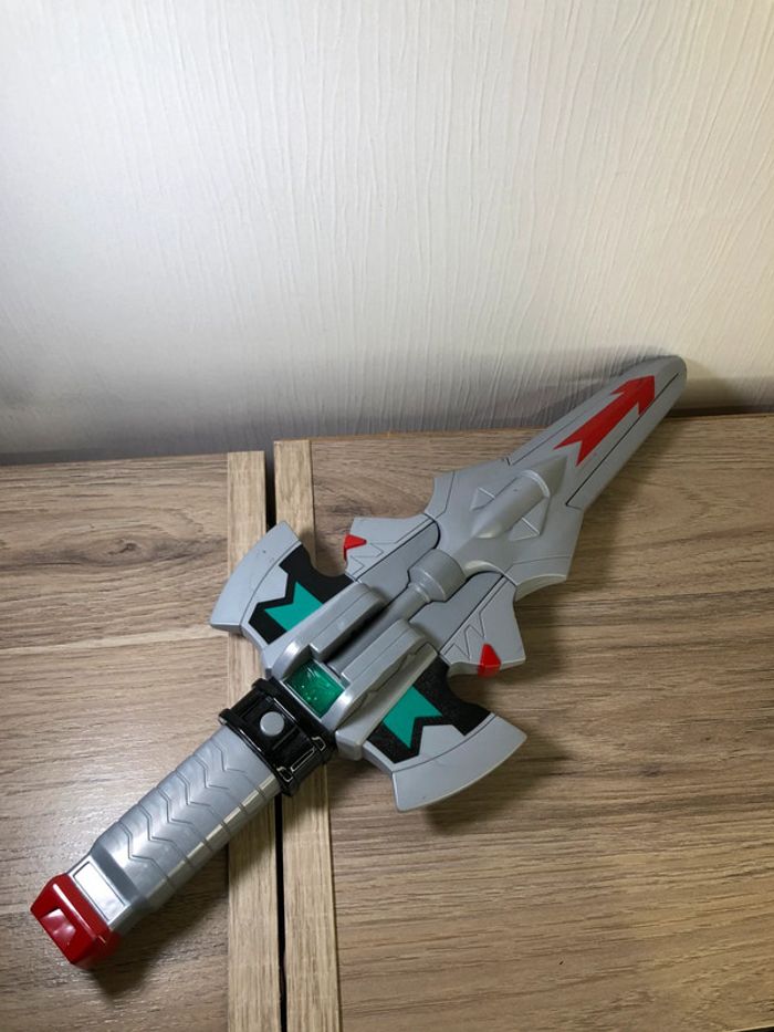 Power Rangers Mystic Force Titan Sword, with light and sound, Bandai 2005